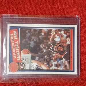 1985 Michael Jordan Olympic Card-Sweet and Low Back